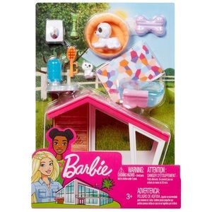 Barbie Estate Furniture Dog House Accessories Set